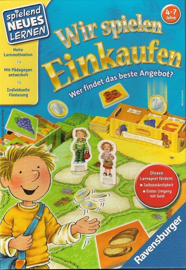 Coperta Wir spielen Einkaufen