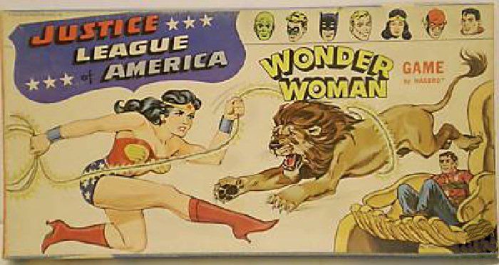 Wonder Woman Justice League of America Game box art