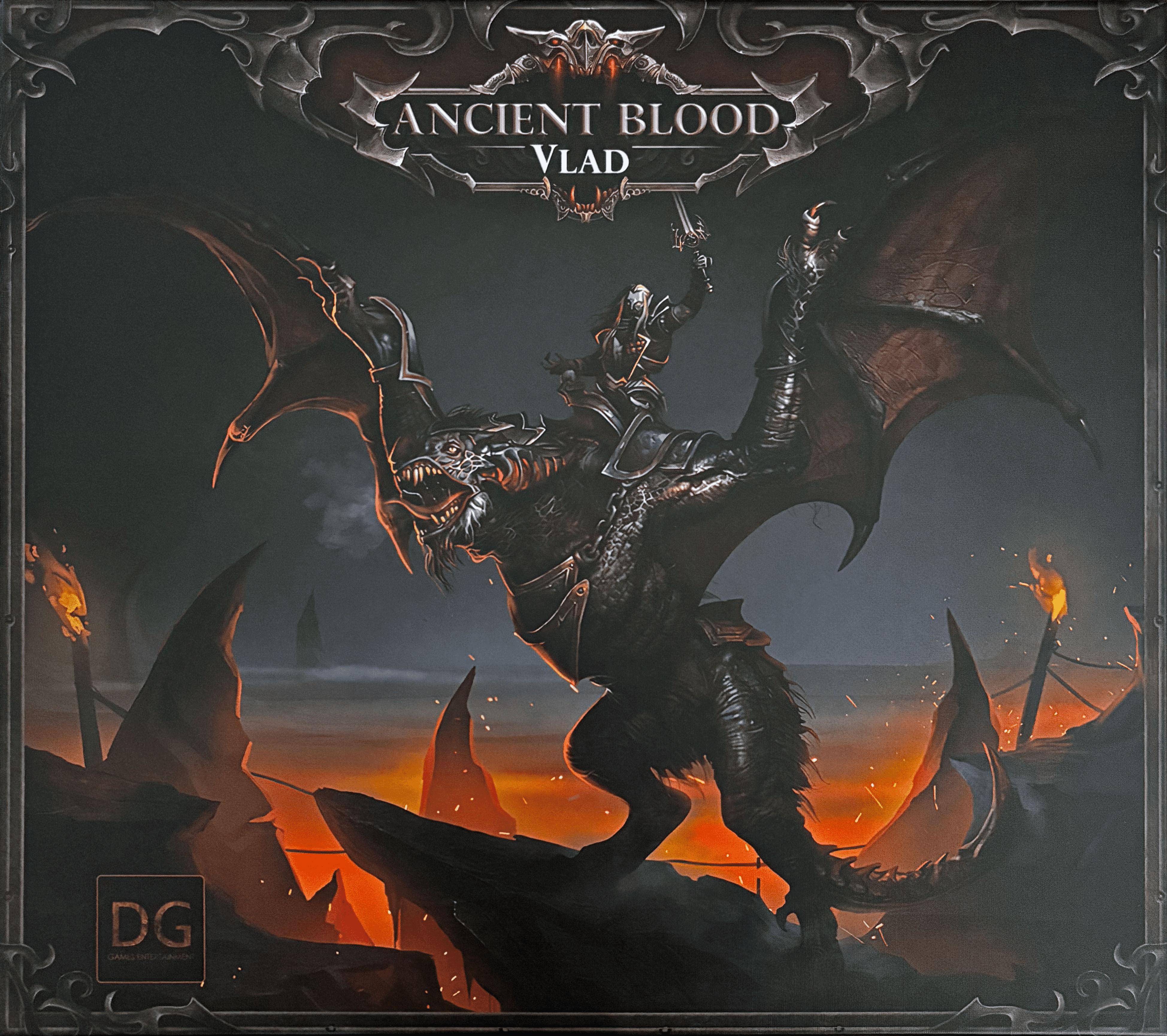 Ancient Blood: The Order of Vampire Hunters – Lord Vlad Expansion doboz