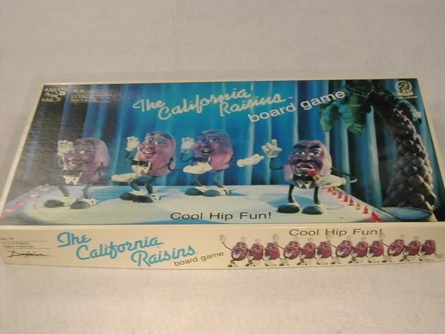 Coperta The California Raisins Board Game