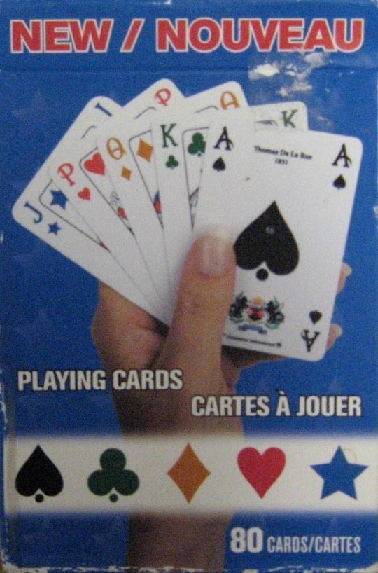 5°Dimension Playing Card Game doboz