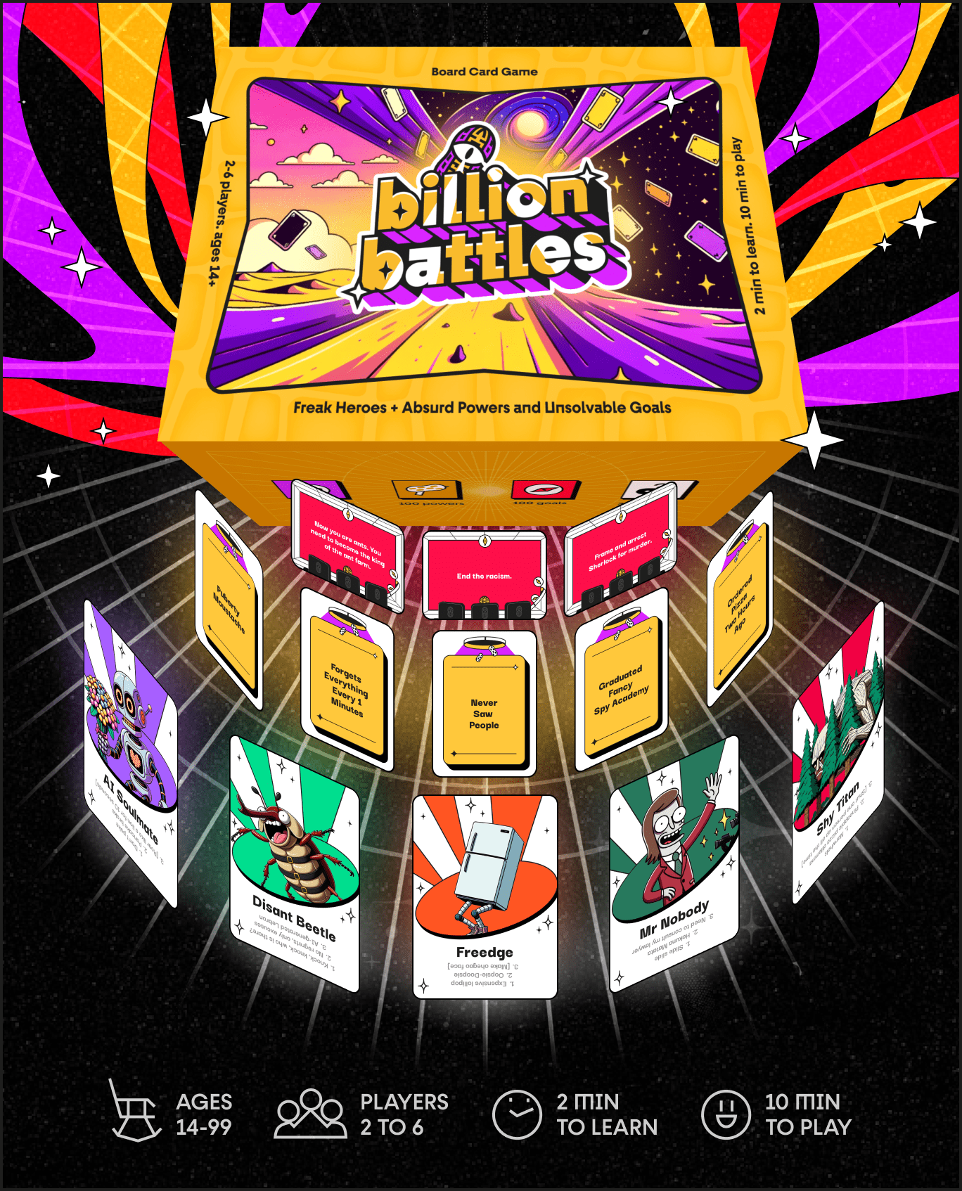 Billion Battles: The Multiverse of Fantasy box art