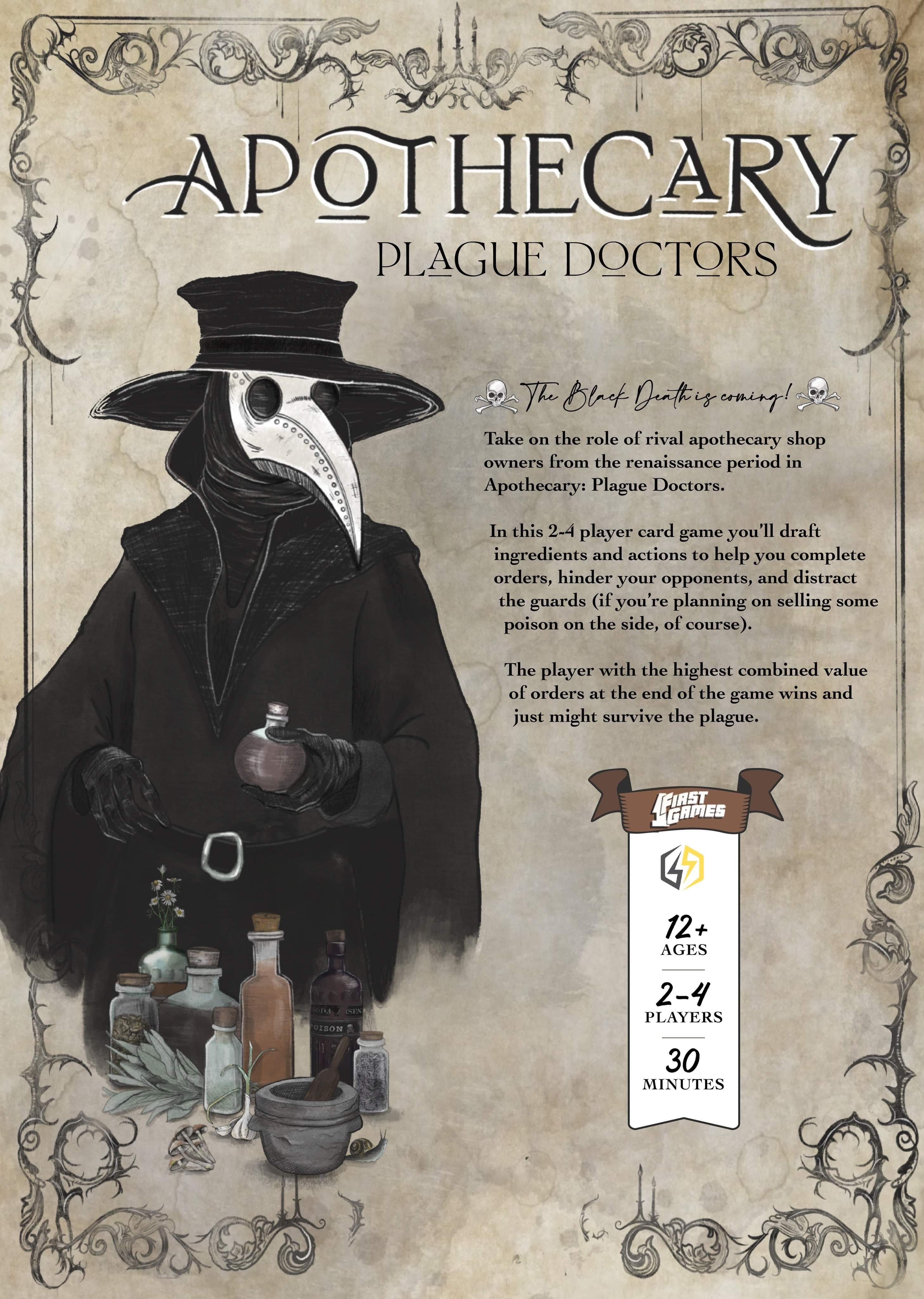 Coperta Apothecary: Plague Doctors