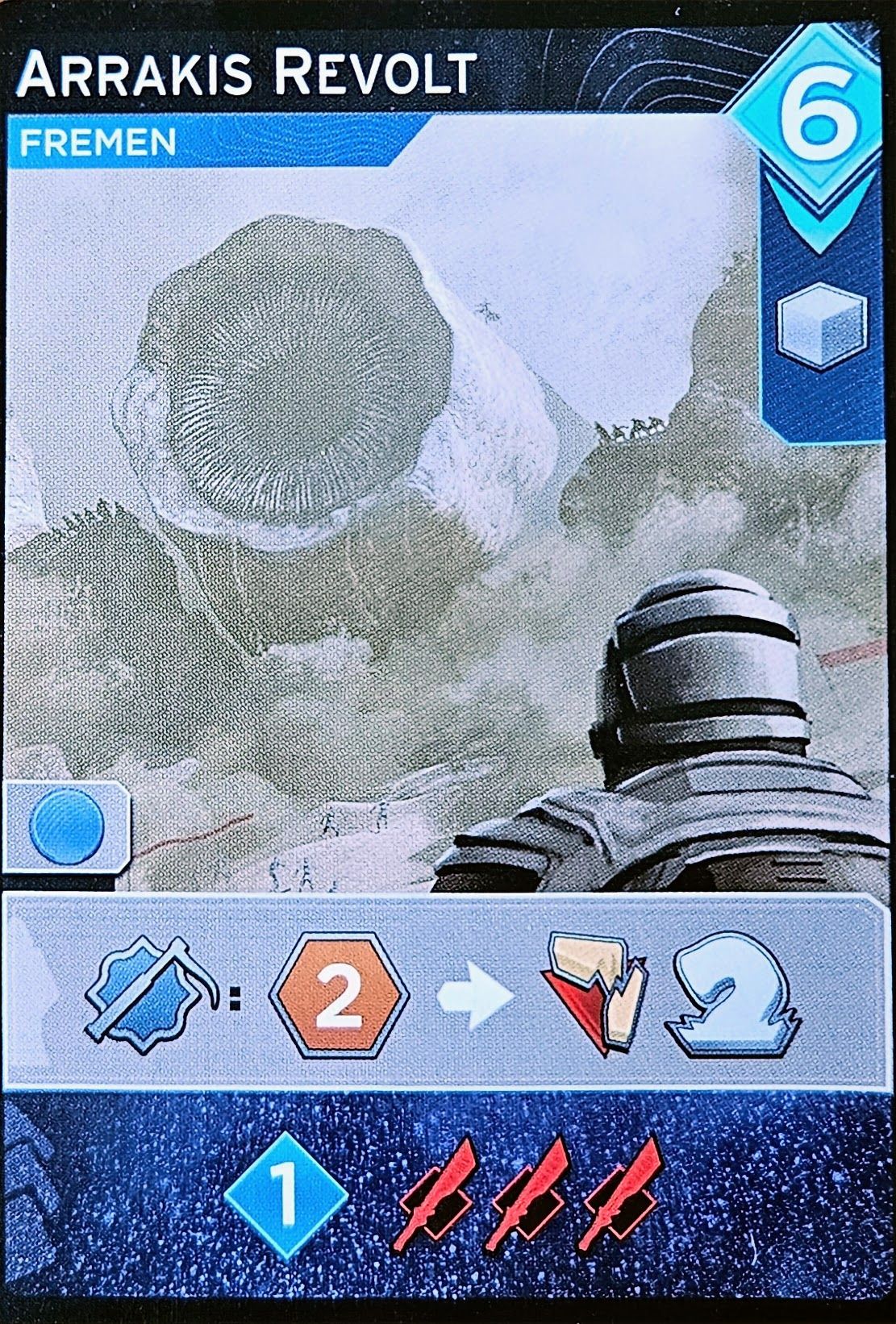 Dune: Imperium – Uprising: Arrakis Revolt Promo Card doboz