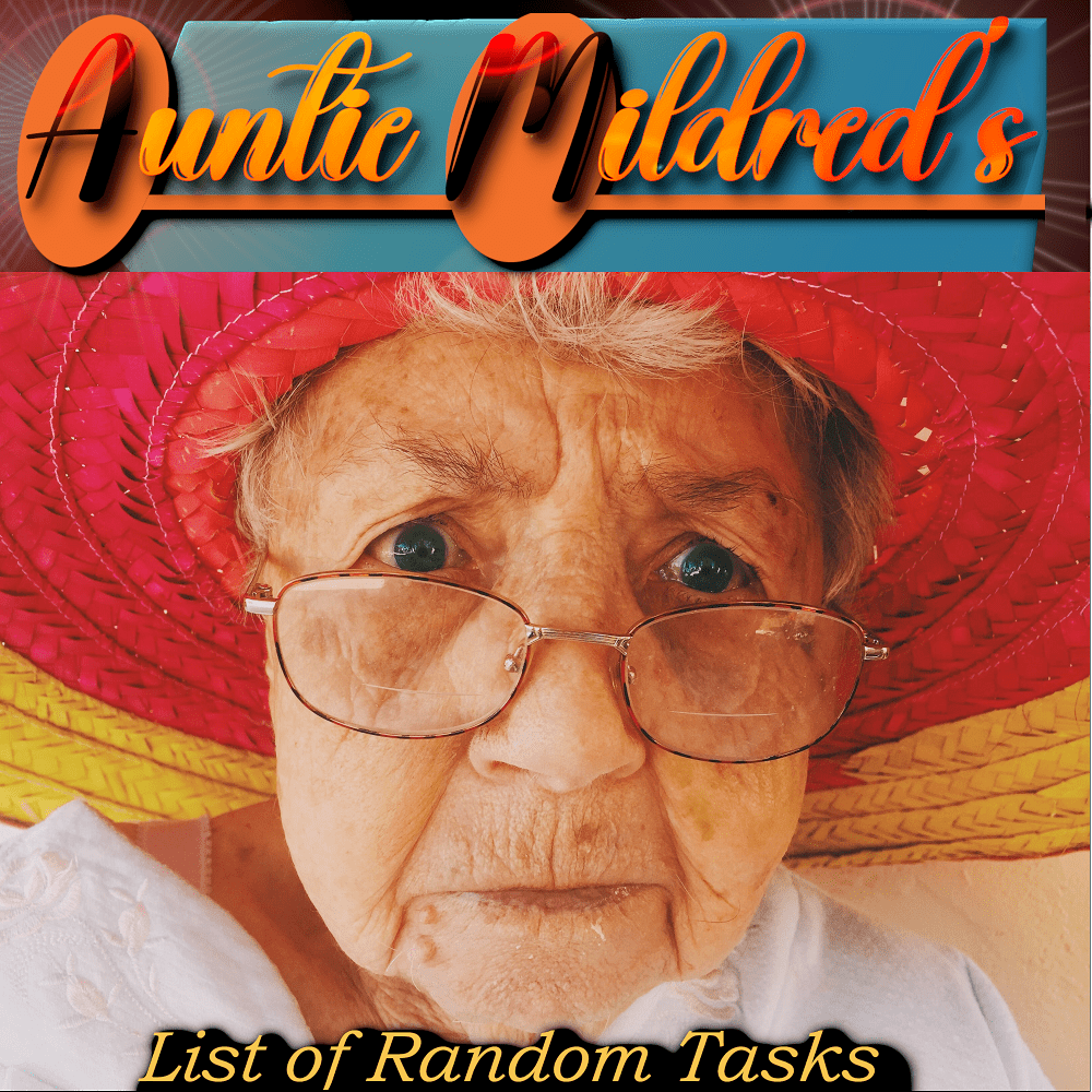 Auntie Mildred's List of Random Tasks box art