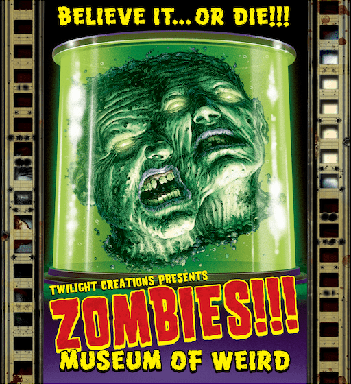 Zombies!!!: Museum of Weird box art