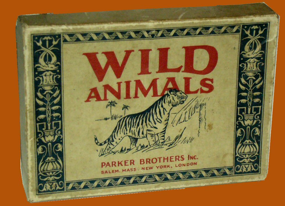 WILD ANIMALS, Educational Games box art