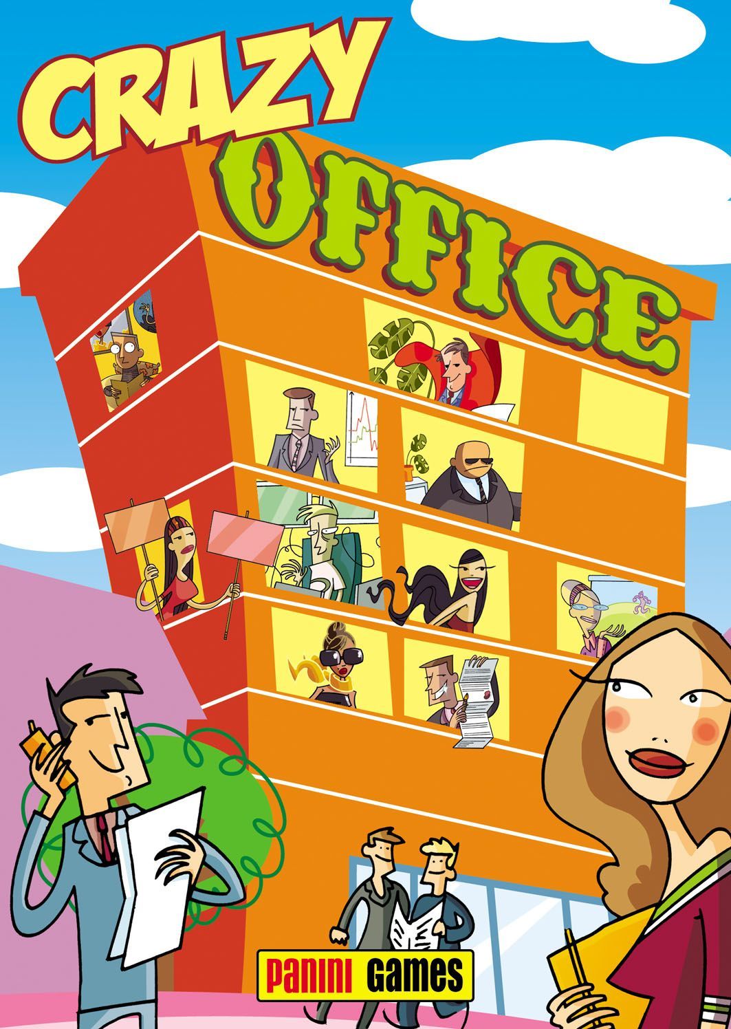 Coperta Crazy Office