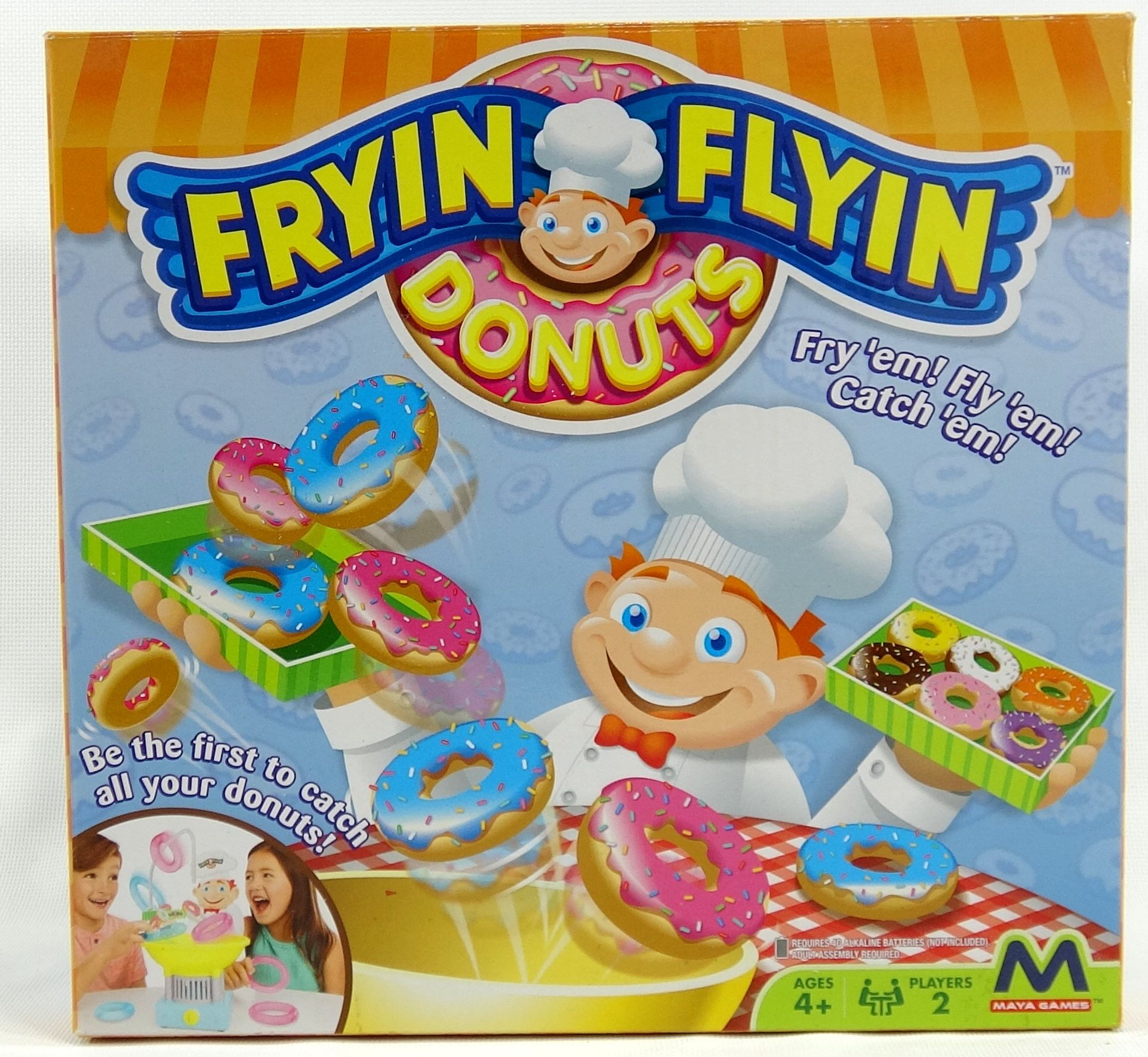 Fryin Flyin Donuts box art