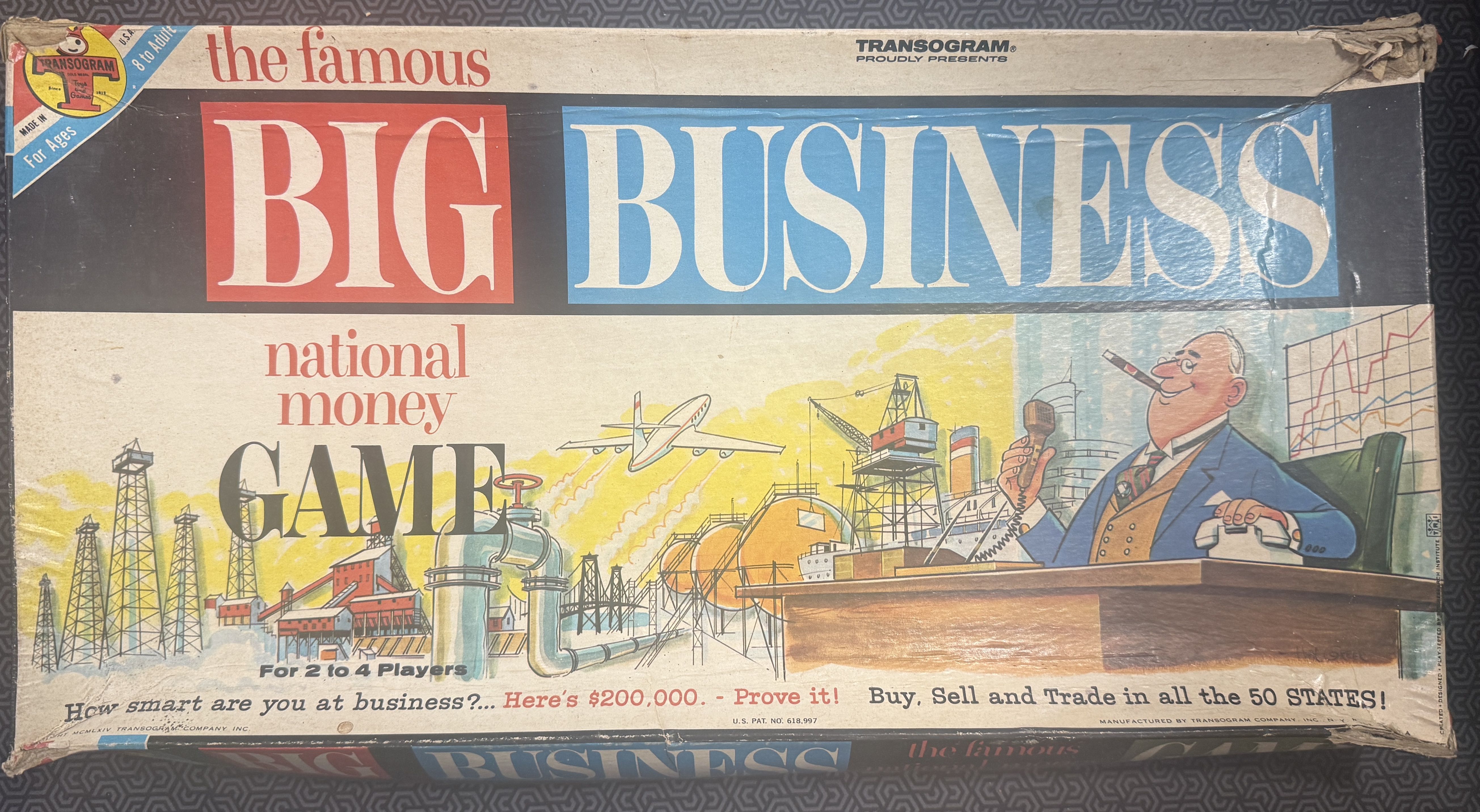 Big Business: The Famous National Money Game box art