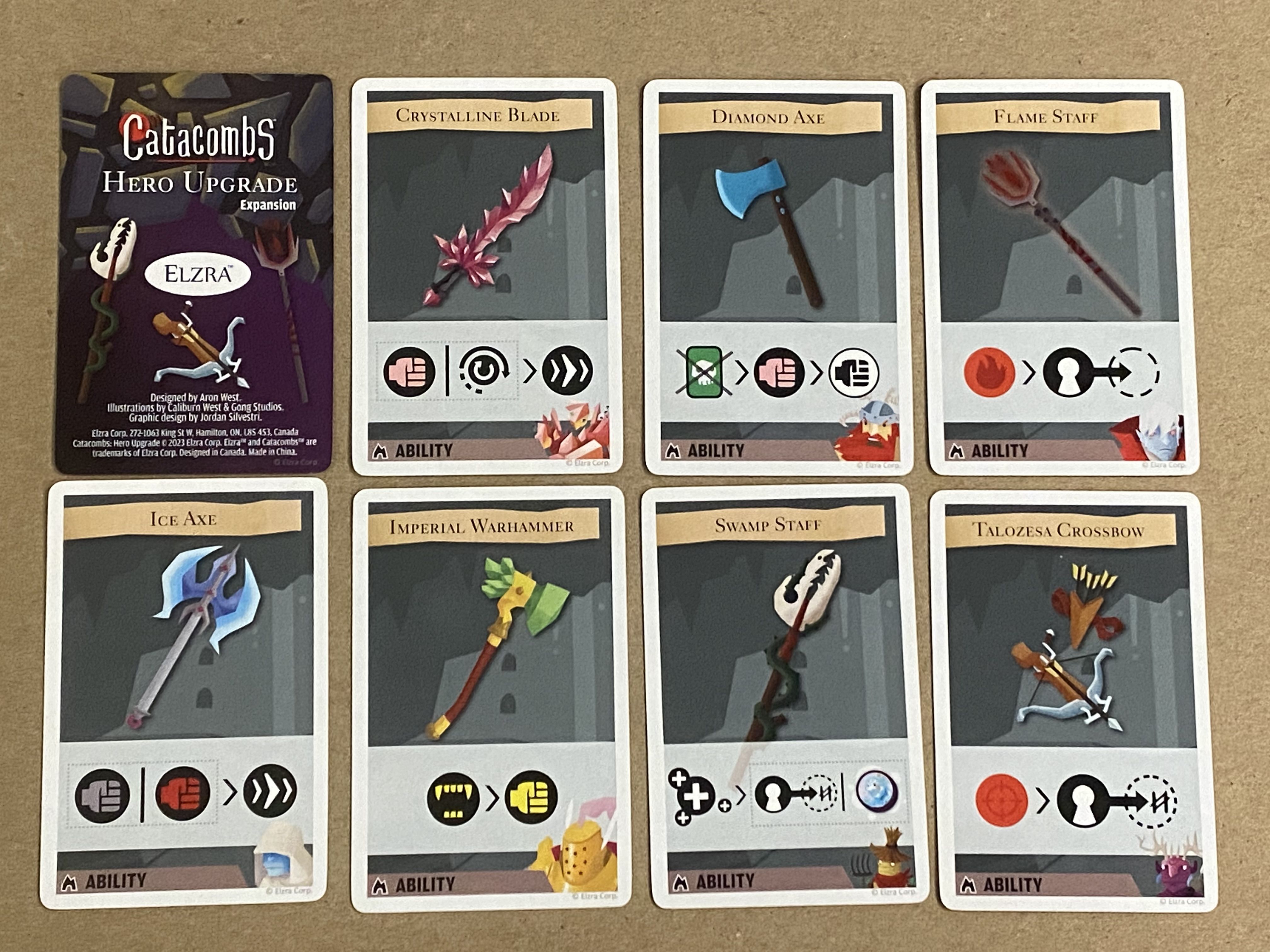 Catacombs (Third Edition): Hero Upgrade Expansion box art