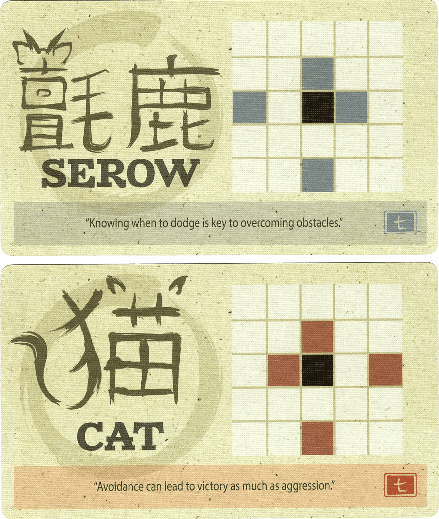 Onitama: Cat and Serow Promo Cards box art