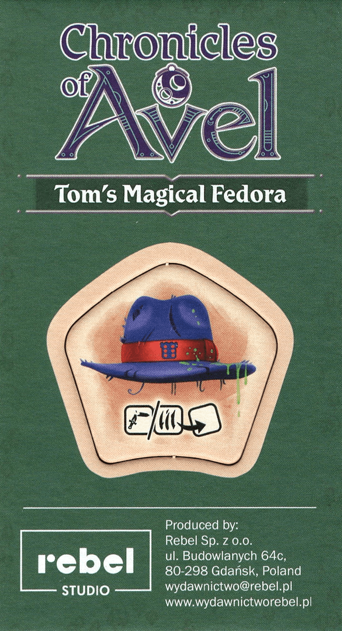 Chronicles of Avel: Tom's Magical Fedora doboz