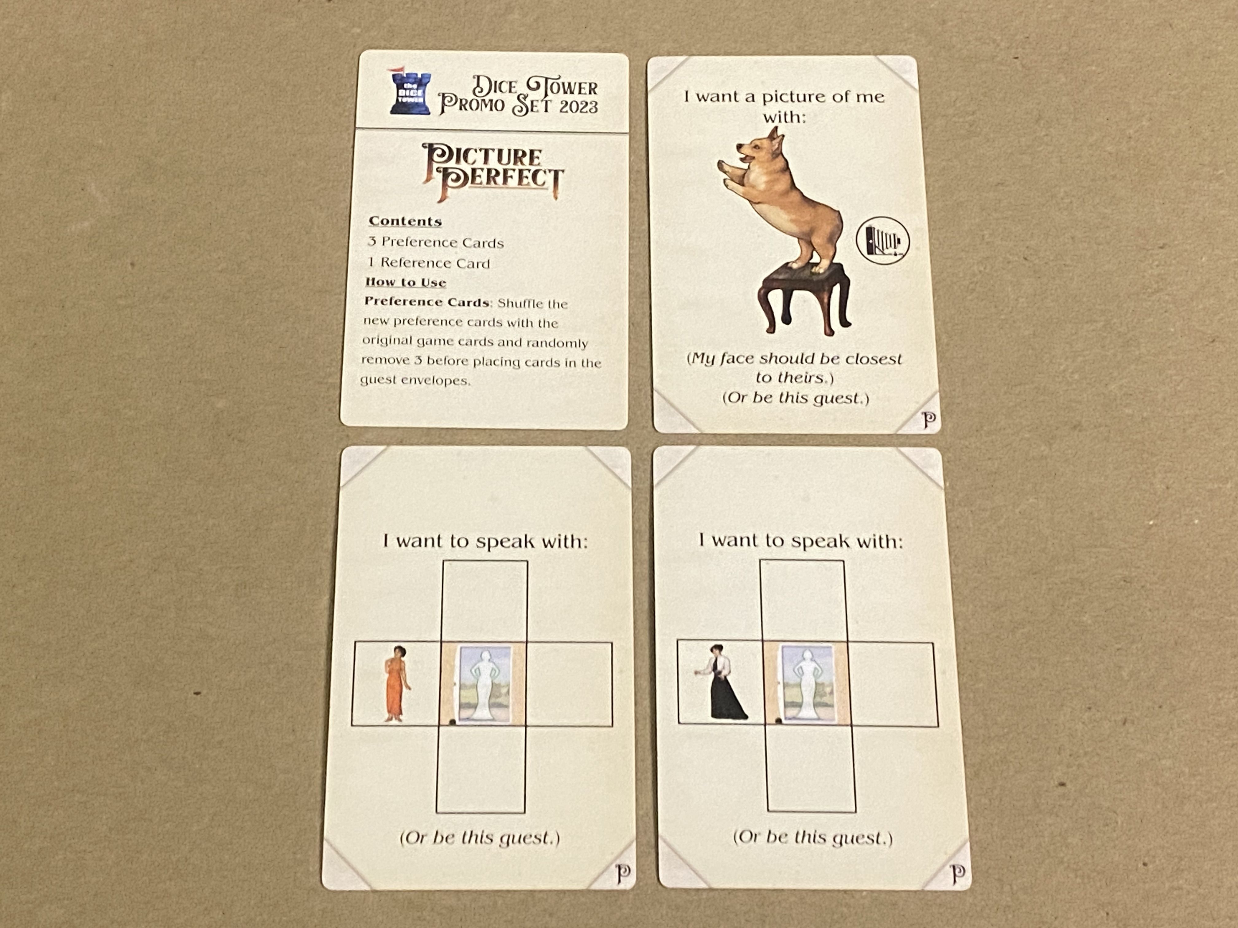 Picture Perfect: Dice Tower Promo Set 2023 box art