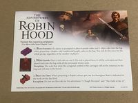The Adventures of Robin Hood: Variant for Experienced Players