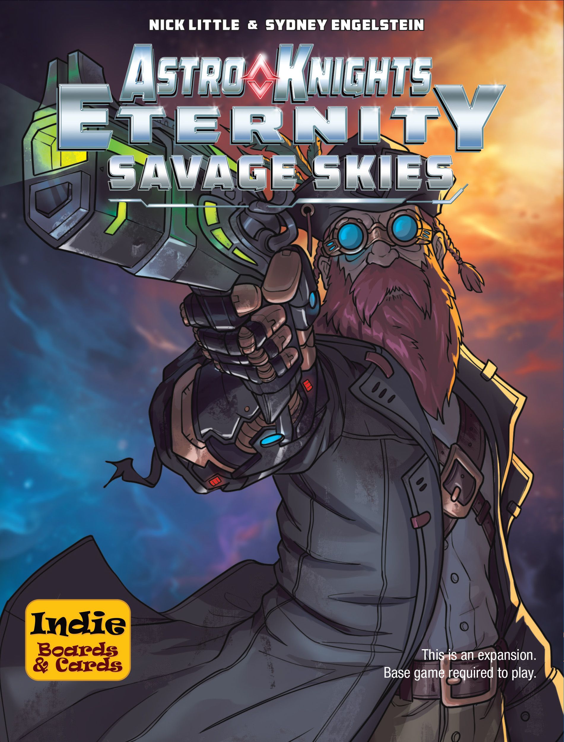 Astro Knights: Eternity – Savage Skies box art