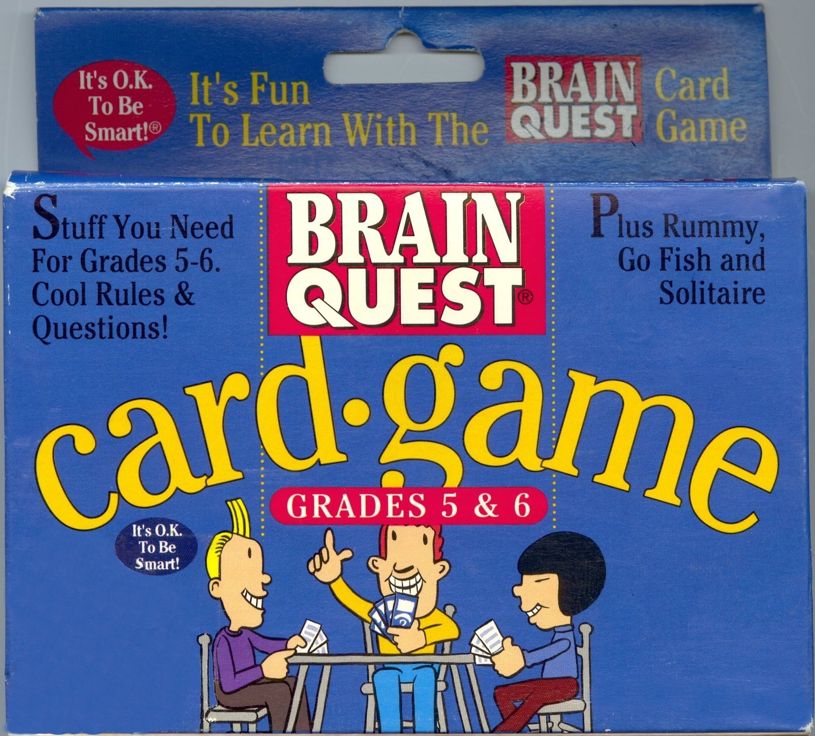 Coperta Brain Quest Card Game: Grades 5 & 6