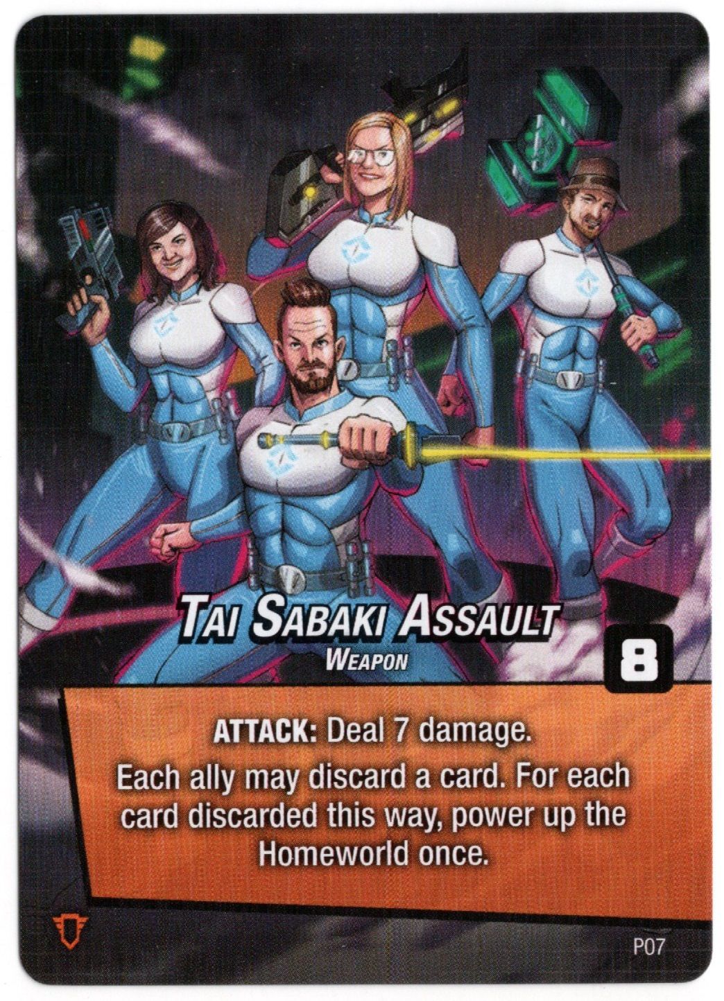 Astro Knights: Tai Sabaki Assault Promo Card box art