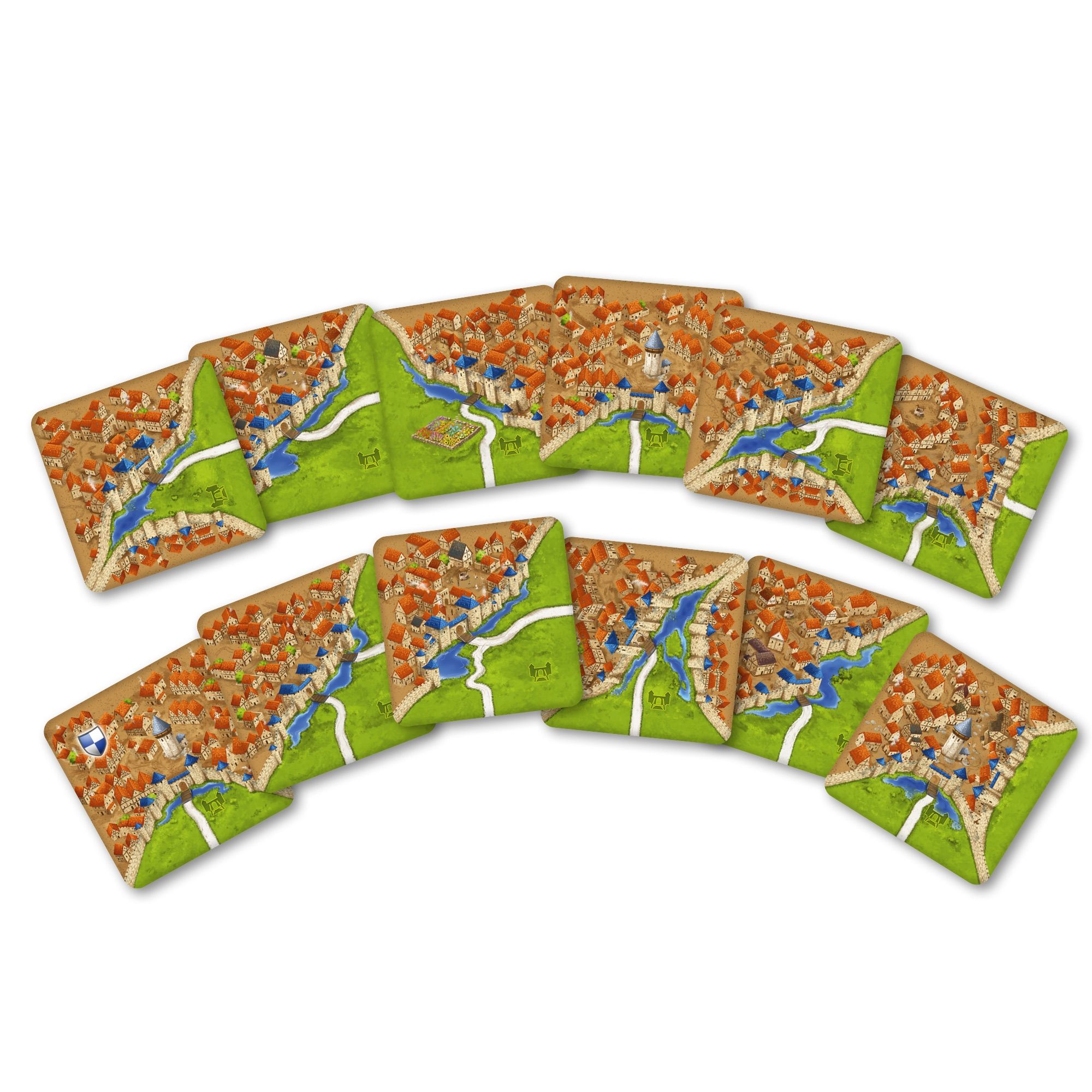 Carcassonne: The Drawbridges box art