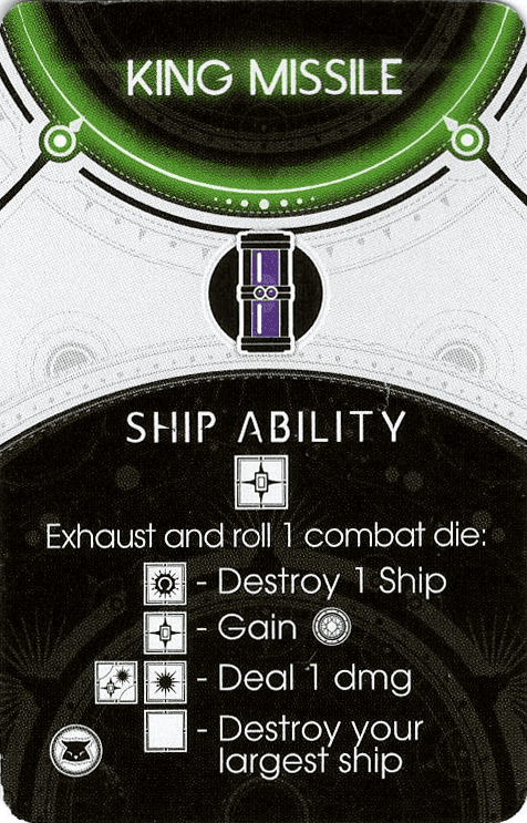 Last Light: King Missile Promo Card box art