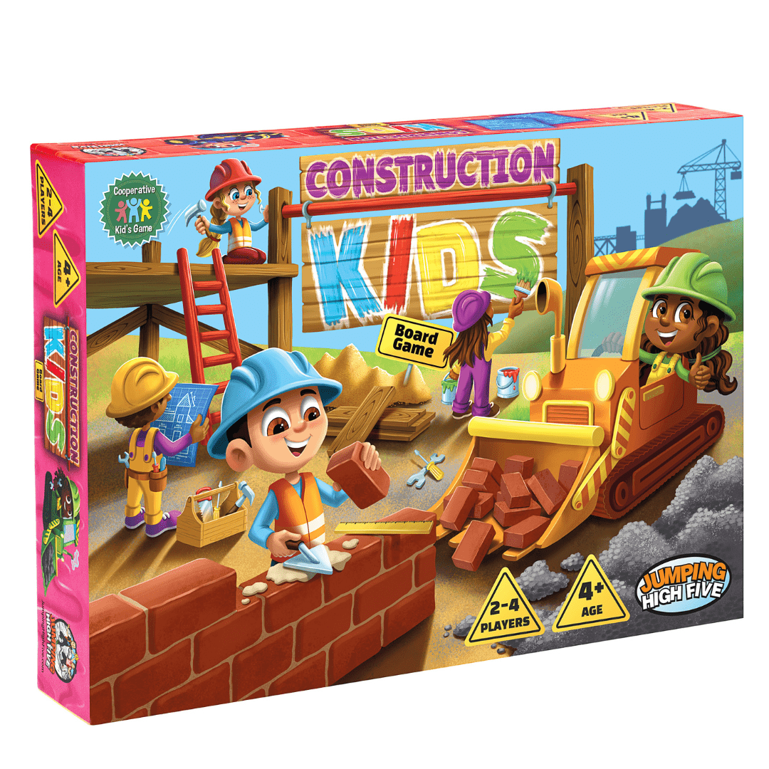 Construction Kids Board Game doboz