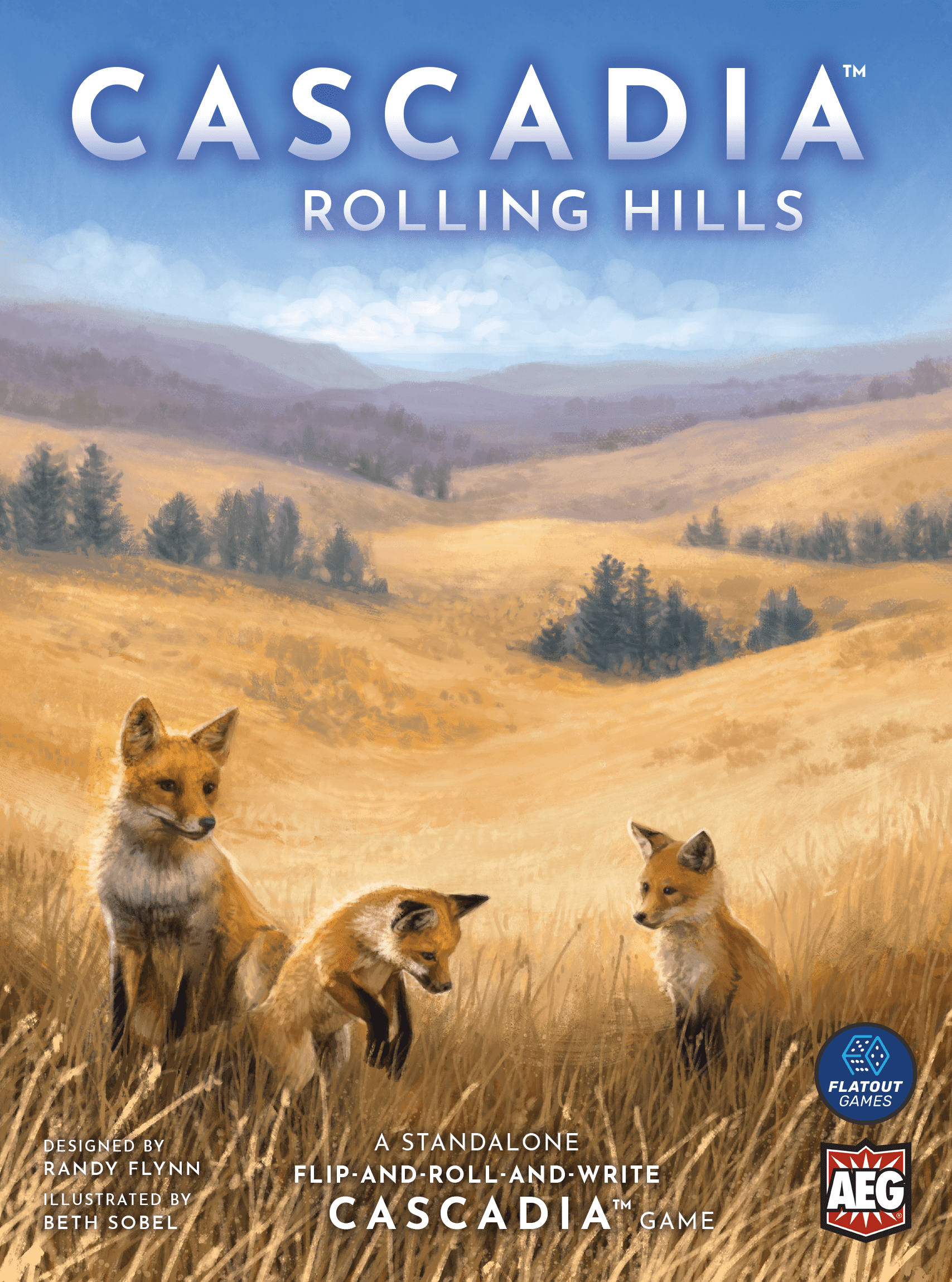 Cascadia: Rolling Hills box art