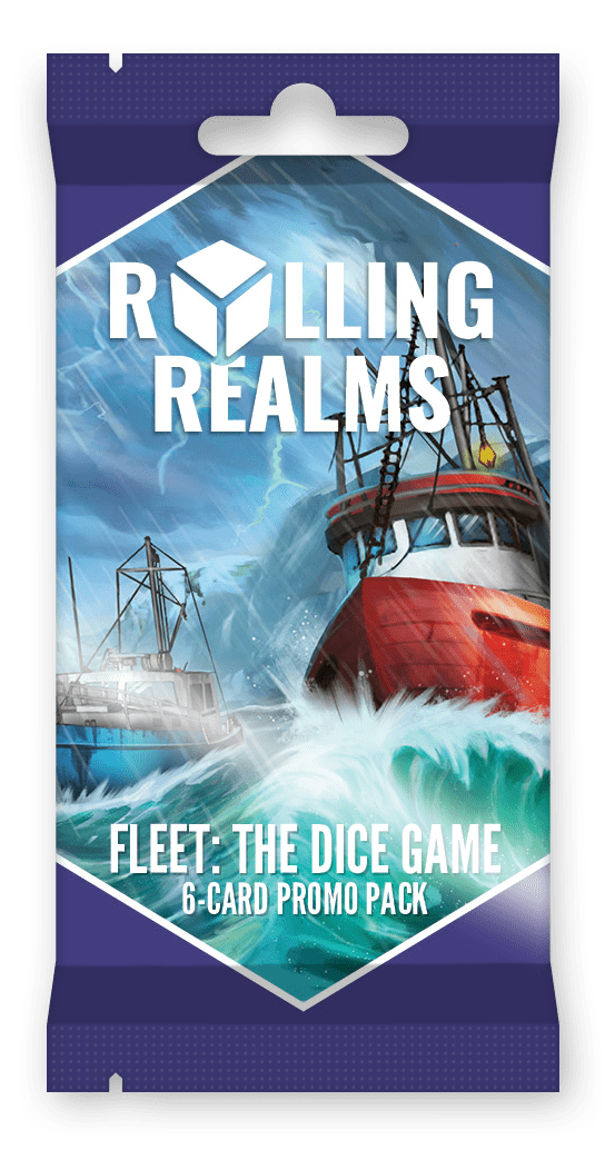 Coperta Rolling Realms: Fleet – The Dice Game Promo Pack