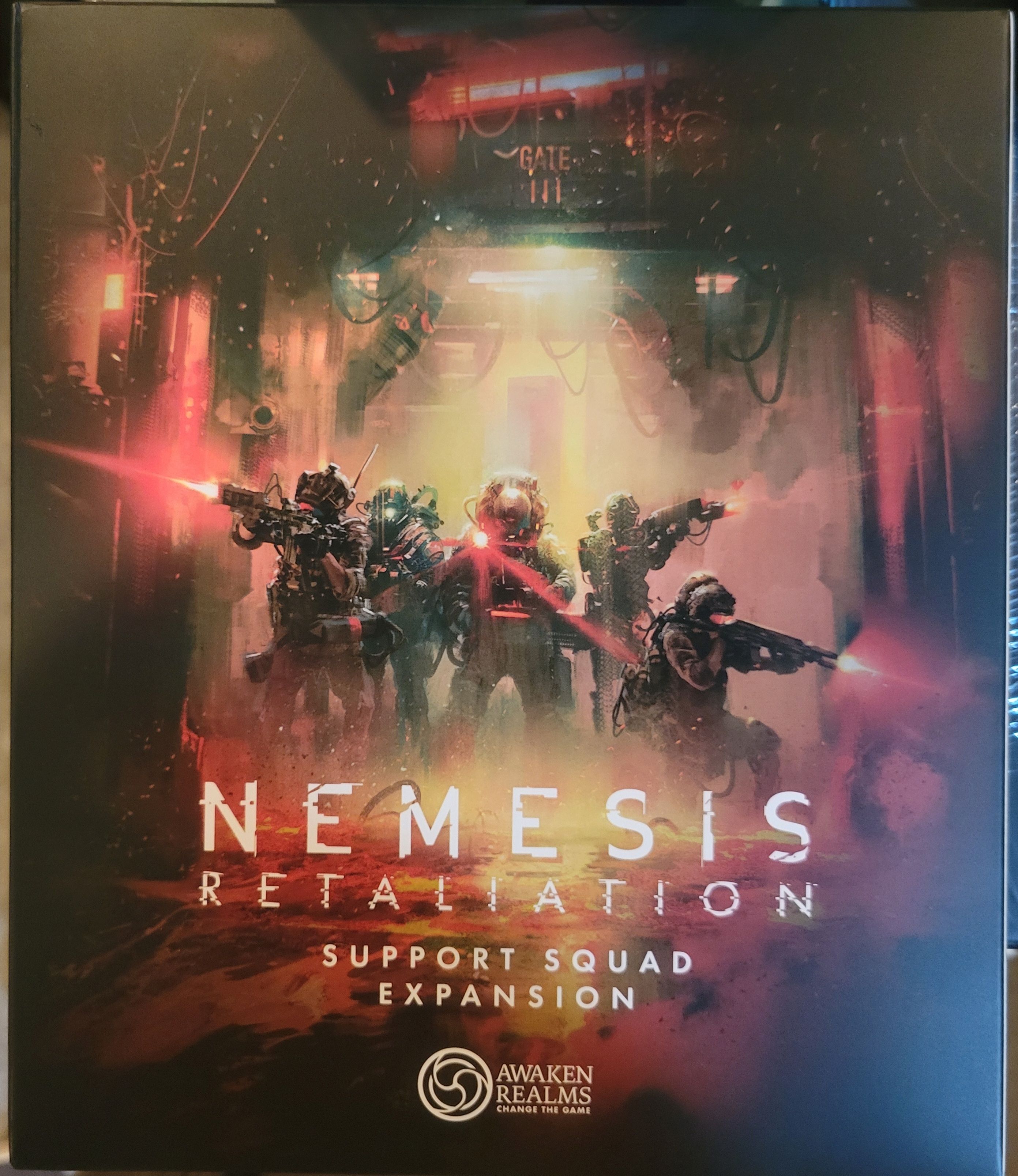 Nemesis: Retaliation – Support Squad Expansion doboz