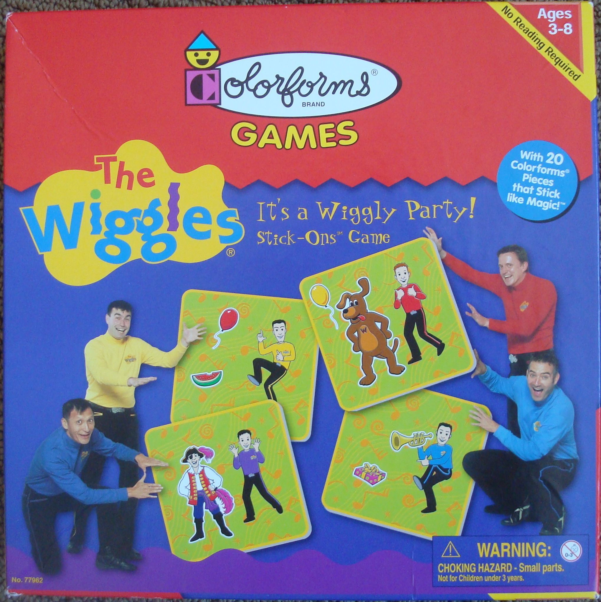 The Wiggles: It's a Wiggly Party! box art