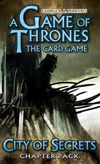 A Game of Thrones: The Card Game – City of Secrets box art