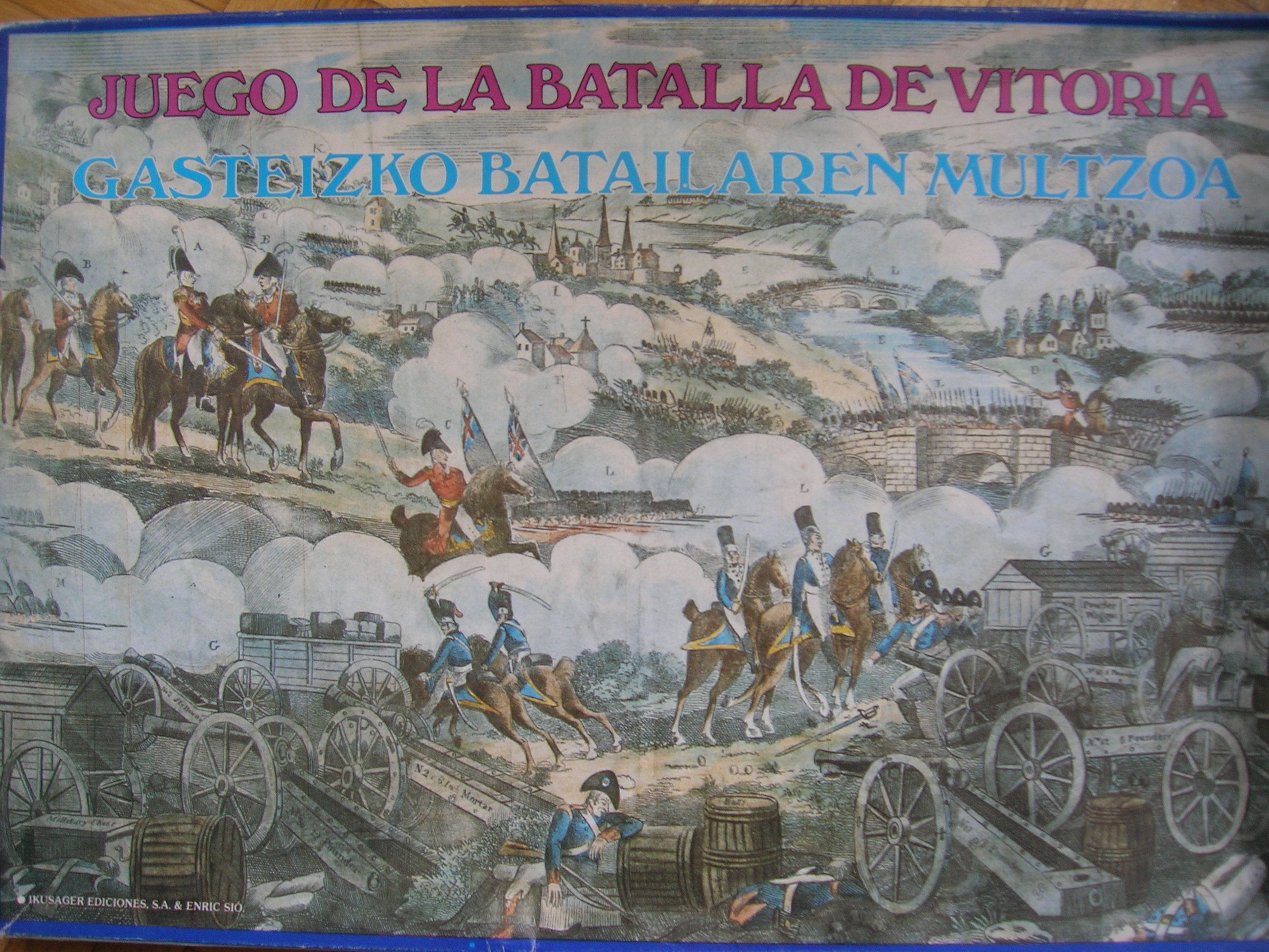 Juego de la Batalla de Vitoria: Gasteizko Batailaren Multzoa box art