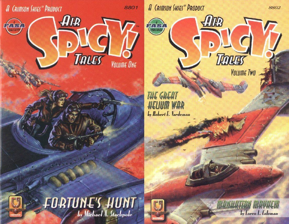 Crimson Skies: Spicy Air Tales – Volume 1 doboz