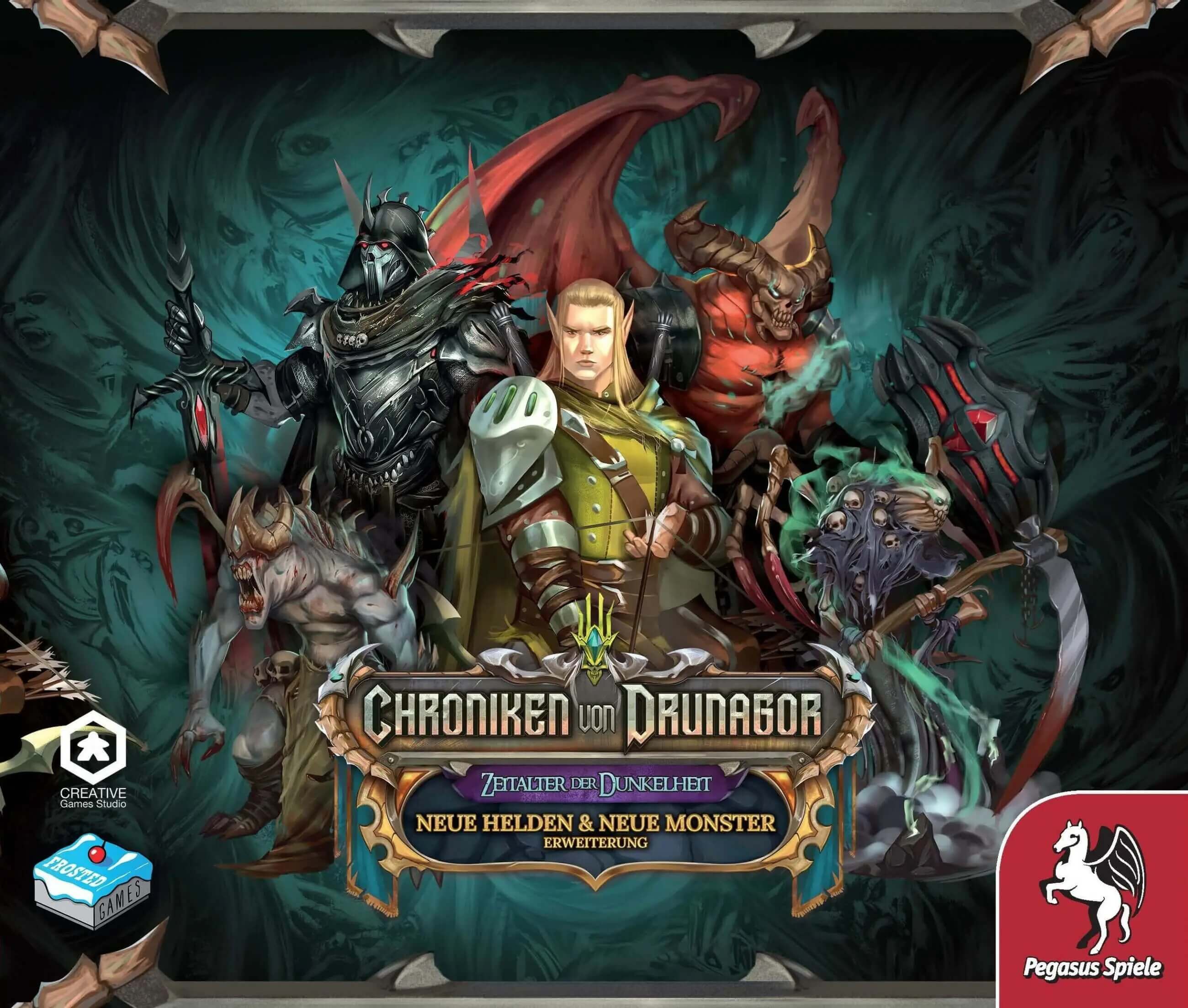 Chroniken von Drunagor: Zeitalter der Dunkelheit – Neue Helden & Neue Monster box art