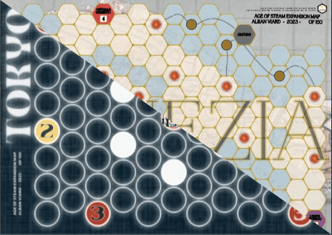 Age of Steam Expansion: Venice / Tokyo box art
