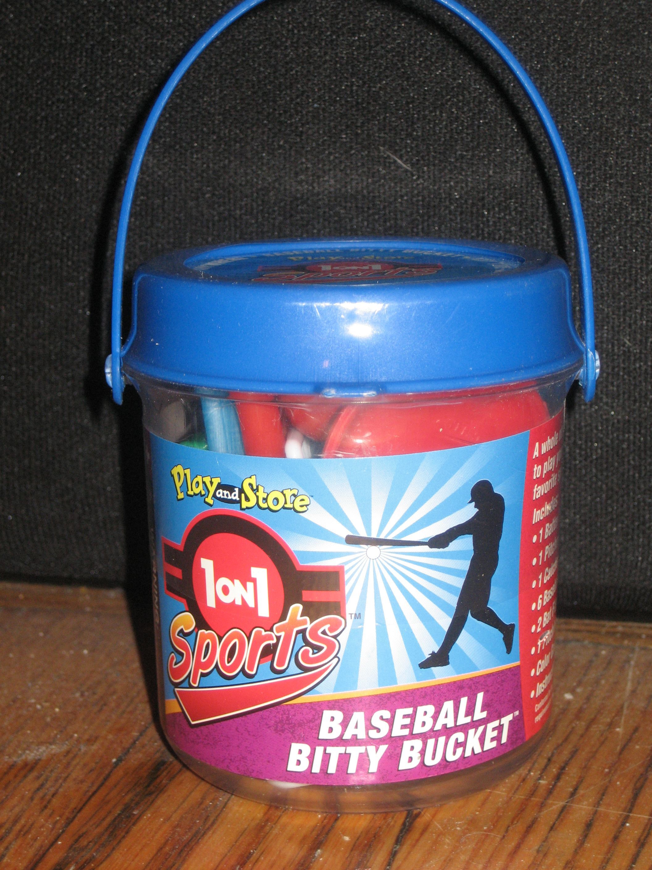 1 on 1 Sports Baseball Bitty Bucket doboz