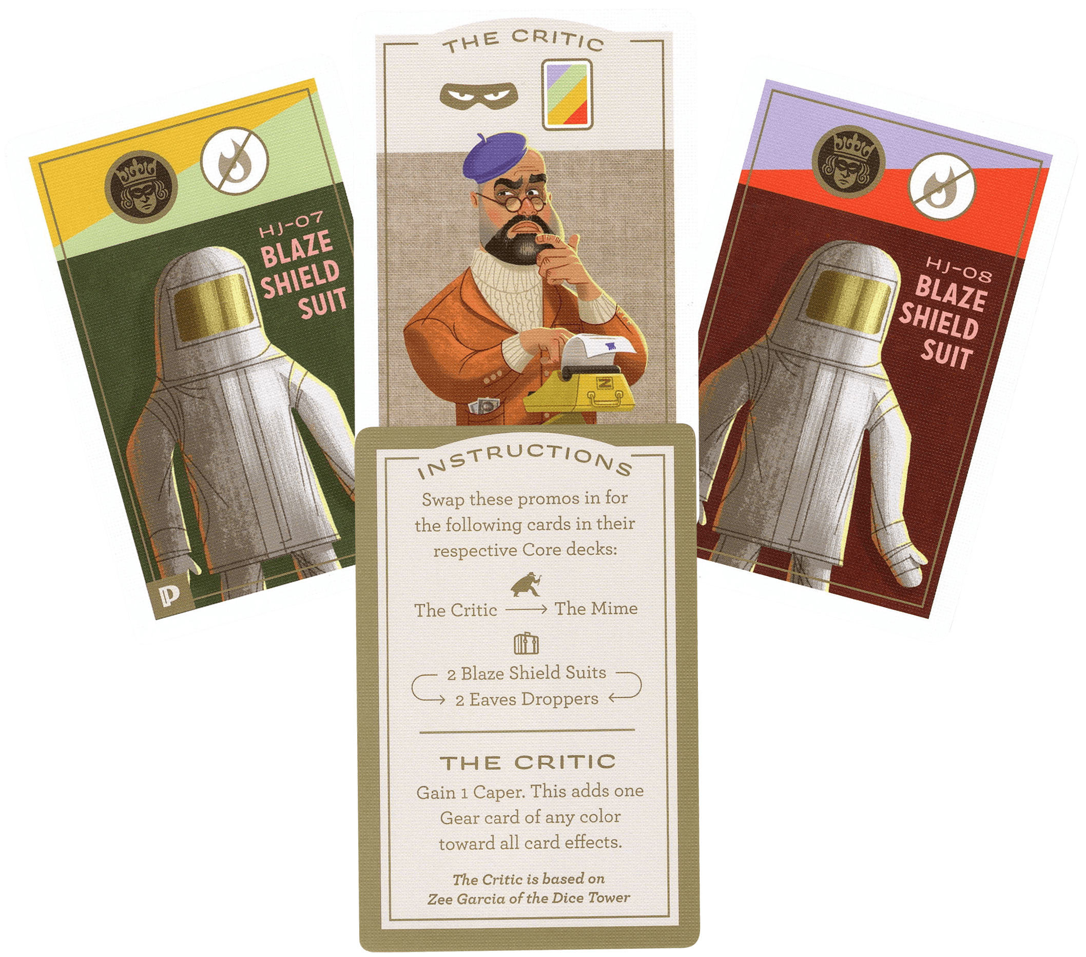 Coperta Caper: Europe – Dice Tower 2023 Promo Cards