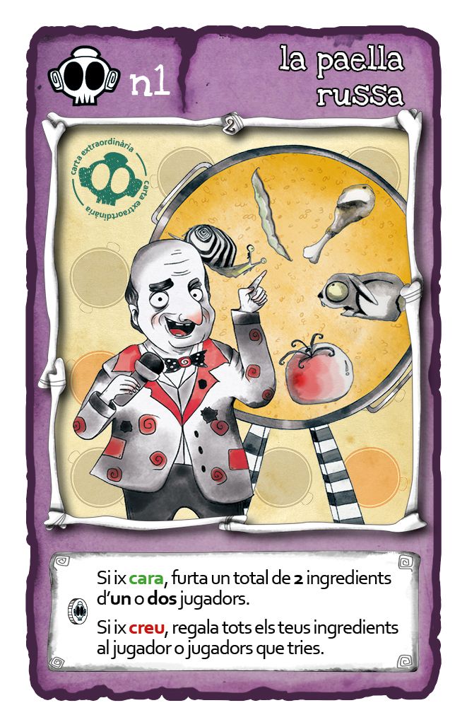 La Fallera Calavera: La Paella Russa (Promo Card) box art
