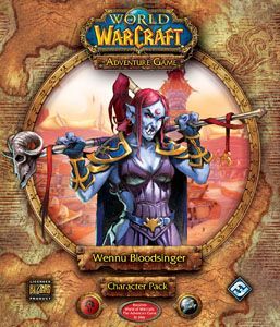 World of Warcraft: The Adventure Game – Wennu Bloodsinger Character Pack doboz