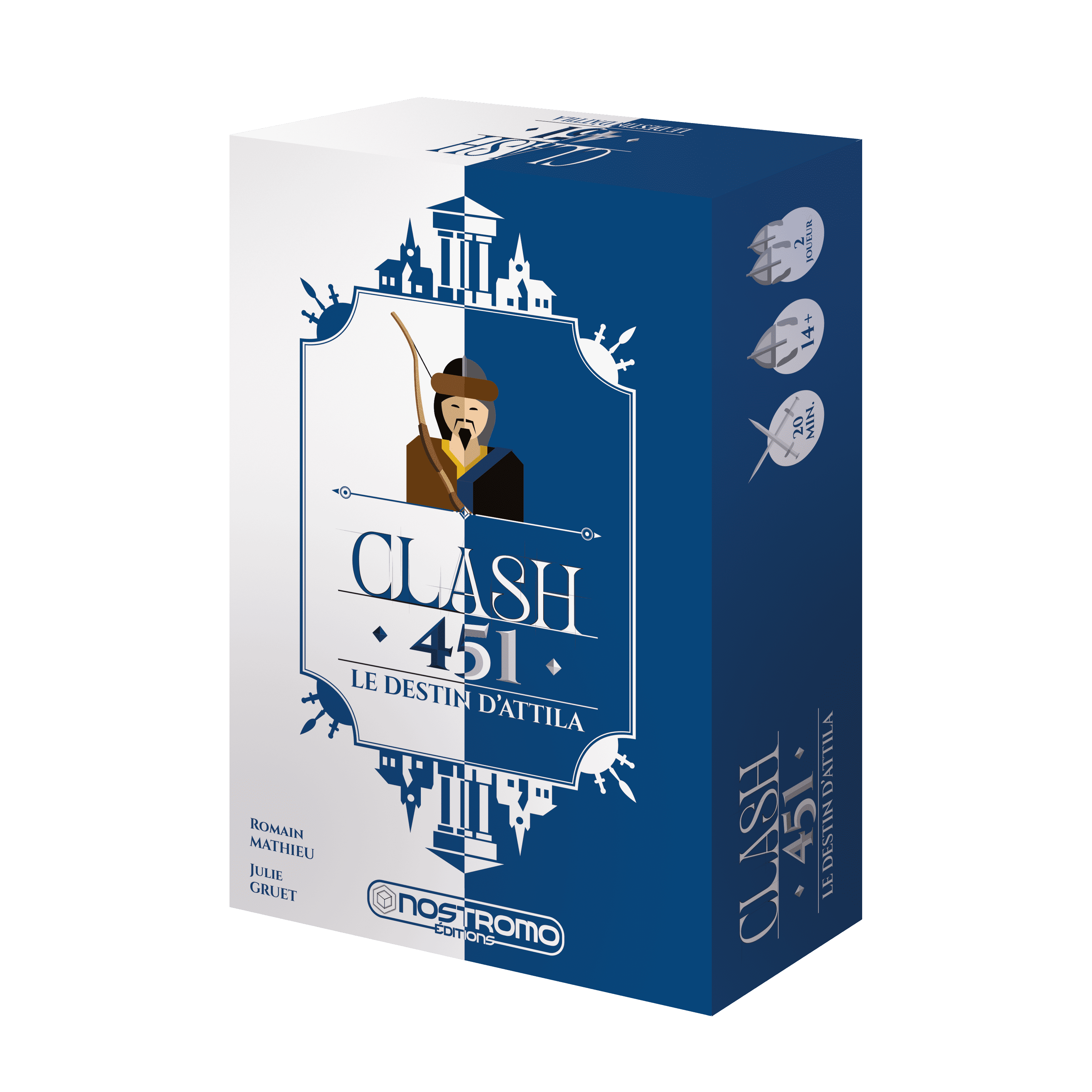 Clash 451: Le Destin d'Attila box art