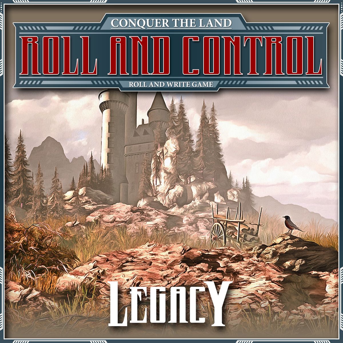 Roll and Control: Legacy box art