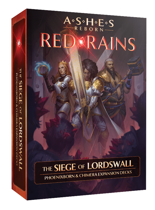 Coperta Ashes Reborn: Red Rains – The Siege of Lordswall