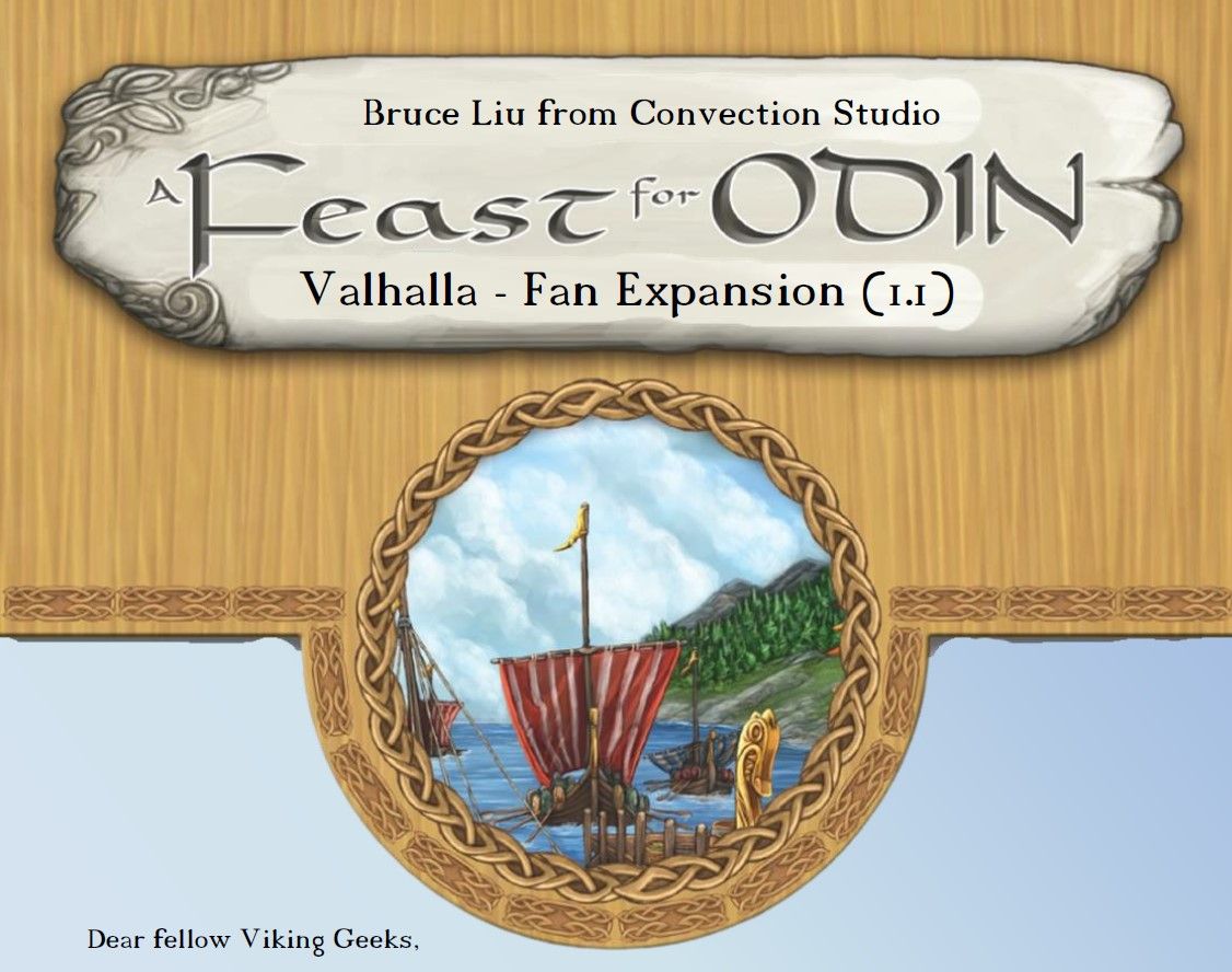 Valhalla (fan expansion for A Feast for Odin) box art