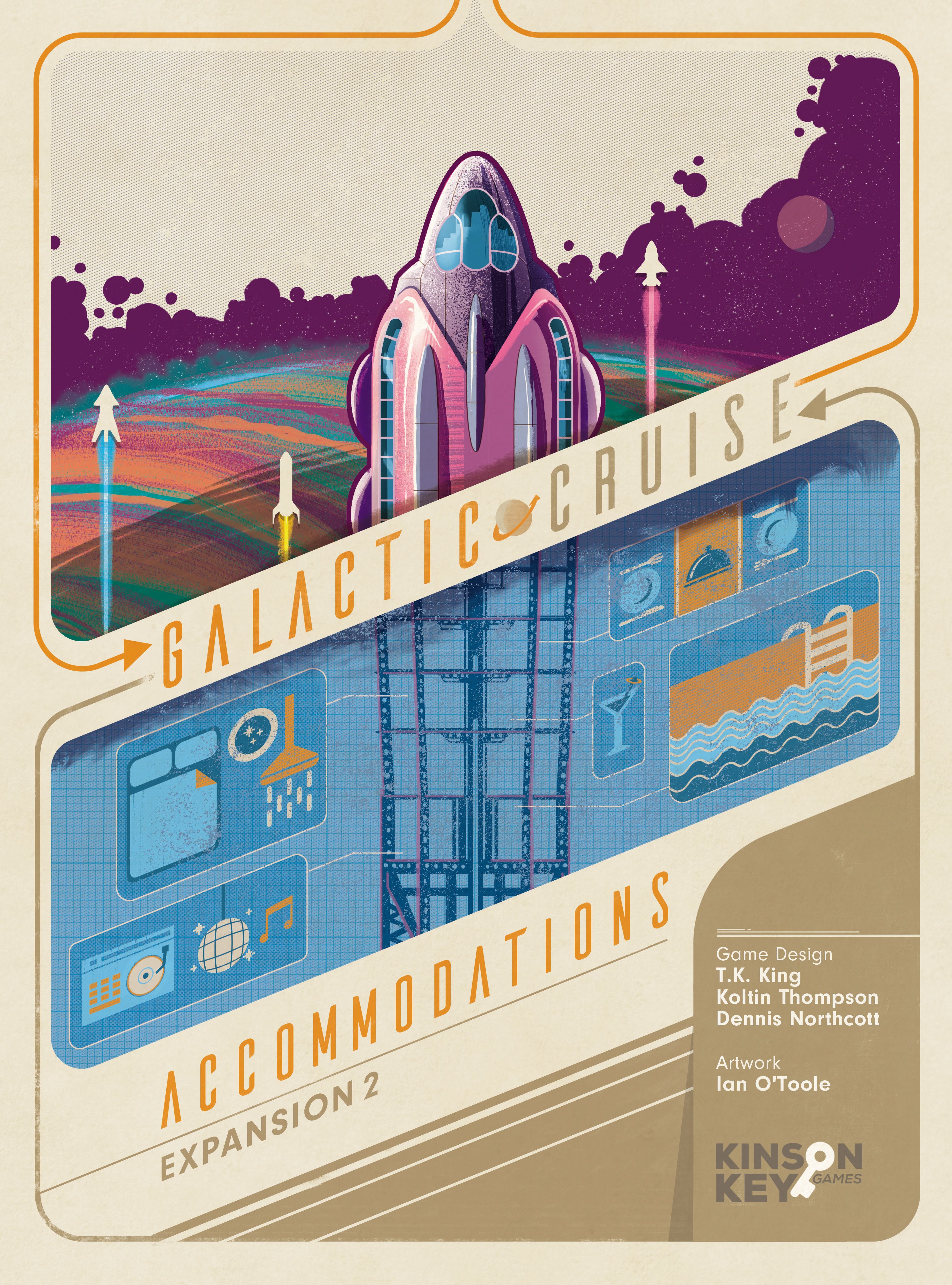 Galactic Cruise: Accommodations box art
