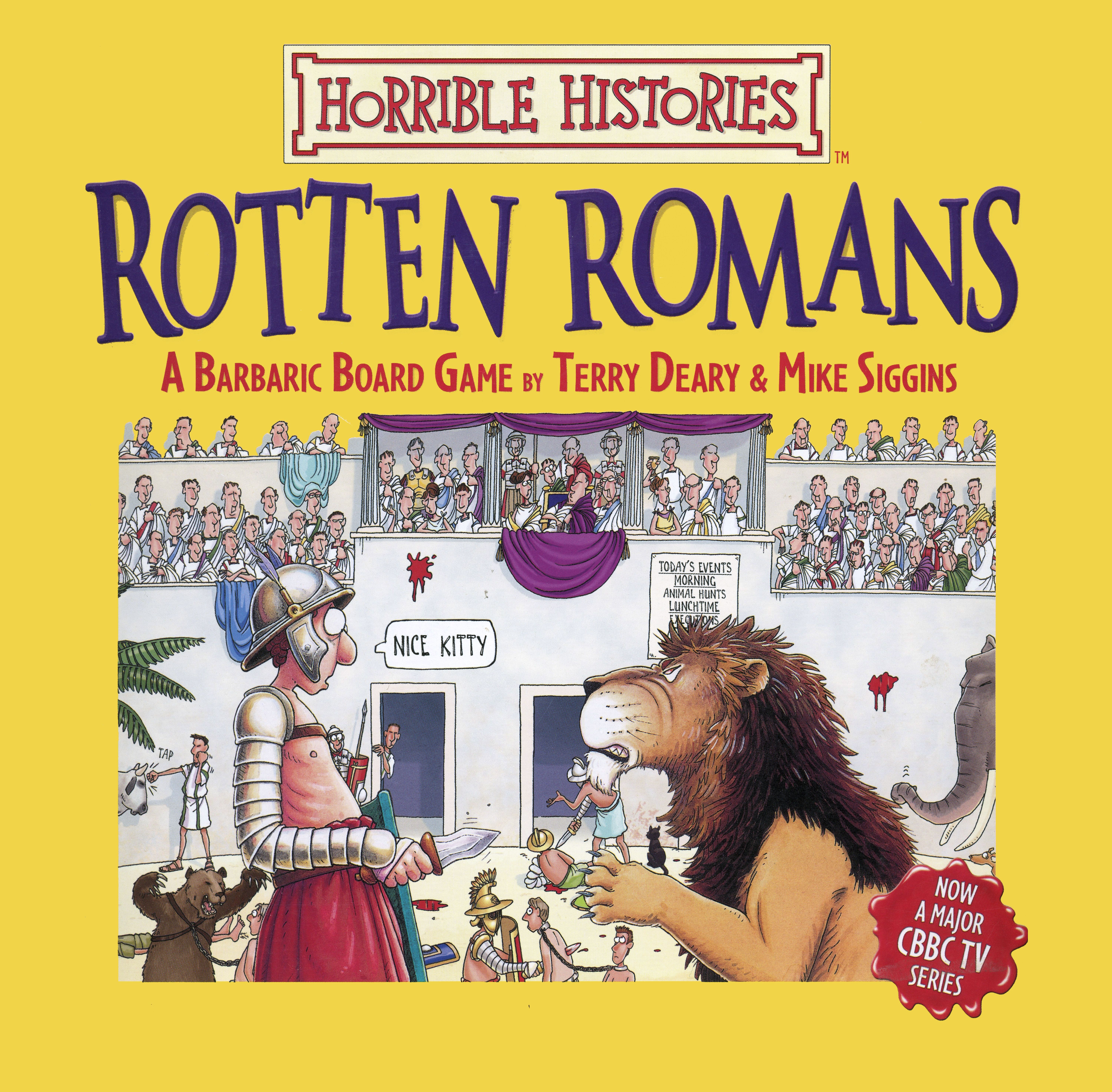 Horrible Histories: Rotten Romans box art