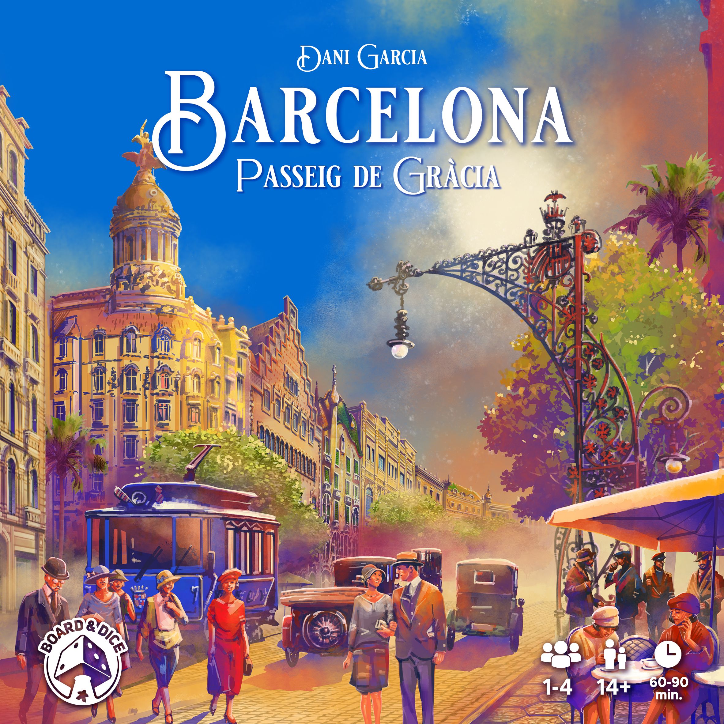 Barcelona: Passeig de Gràcia doboz