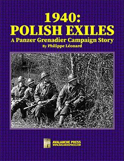 Panzer Grenadier 1940: Polish Exiles box art