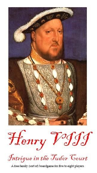 Henry VIII: Intrigue in the Tudor Court box art