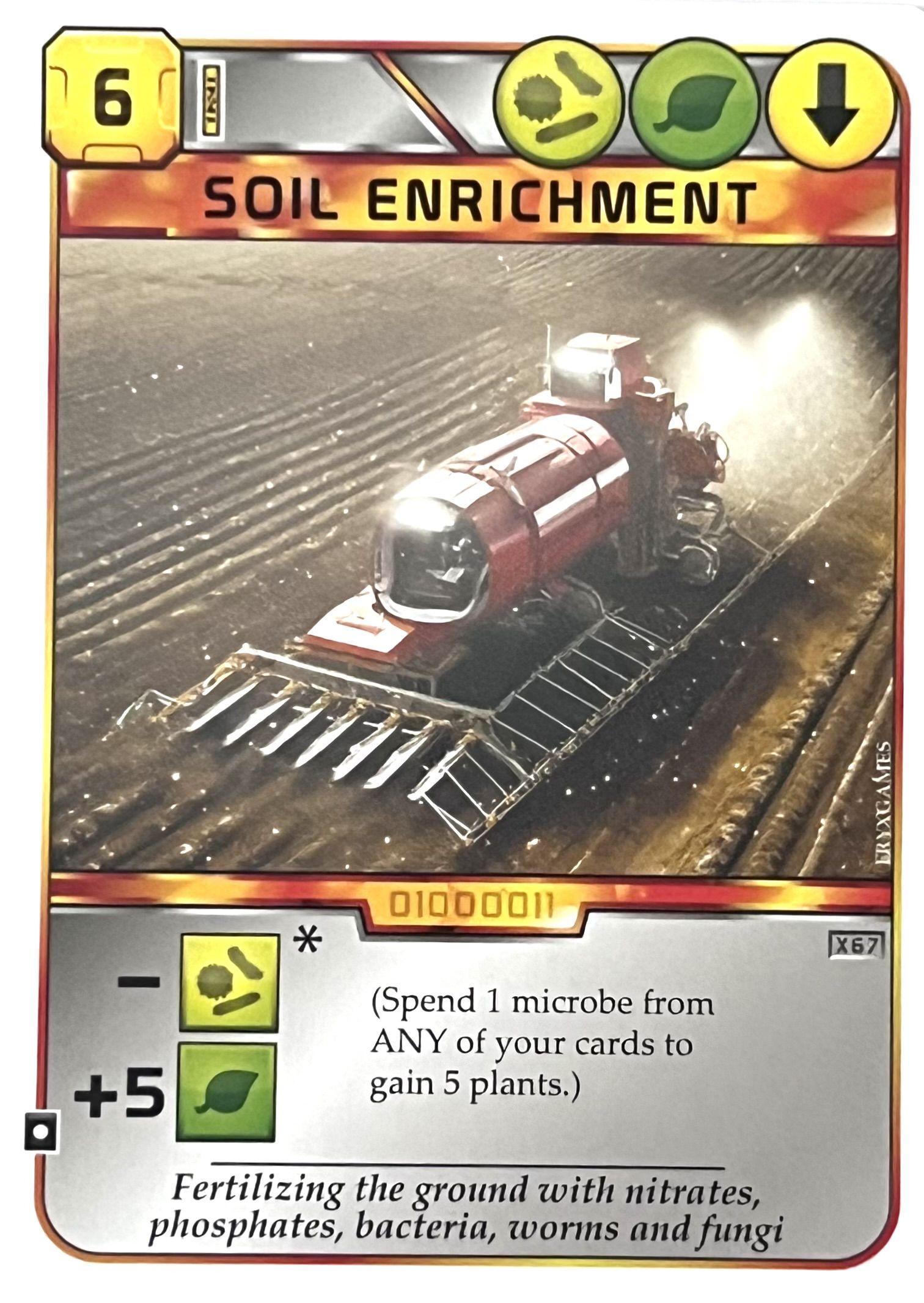 Terraforming Mars: Soil Enrichment Promo Card box art