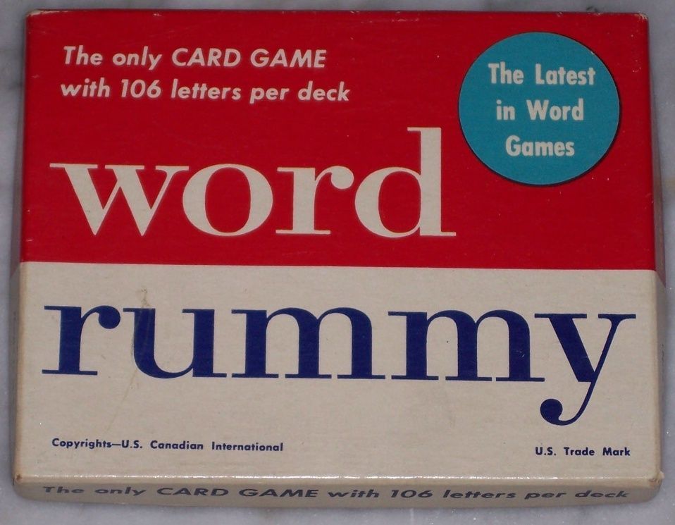 Coperta Word Rummy