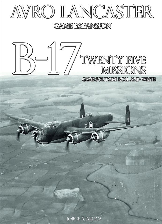 B17 Twenty Five Missions: Avro Lancaster box art
